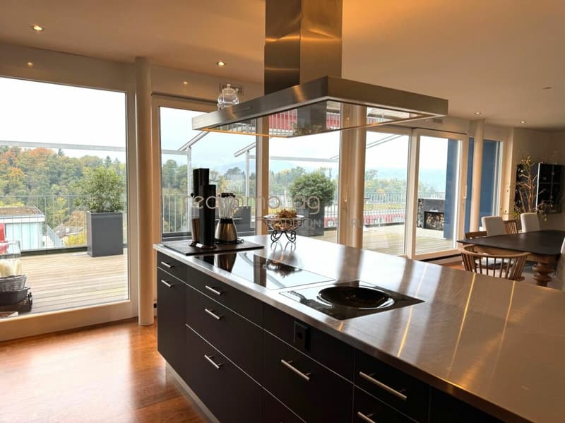 Exklusive 5.5-Zimmer-Wohnung mit 300 m² Terrasse in Döttingen - Raum, Komfort und Stil auf höchstem Niveau (5)