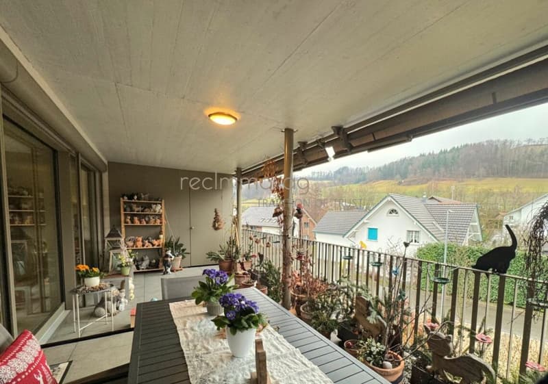 Moderne 2.5-Zimmer-Wohnung mit grosser Terrasse - Minergie (4)