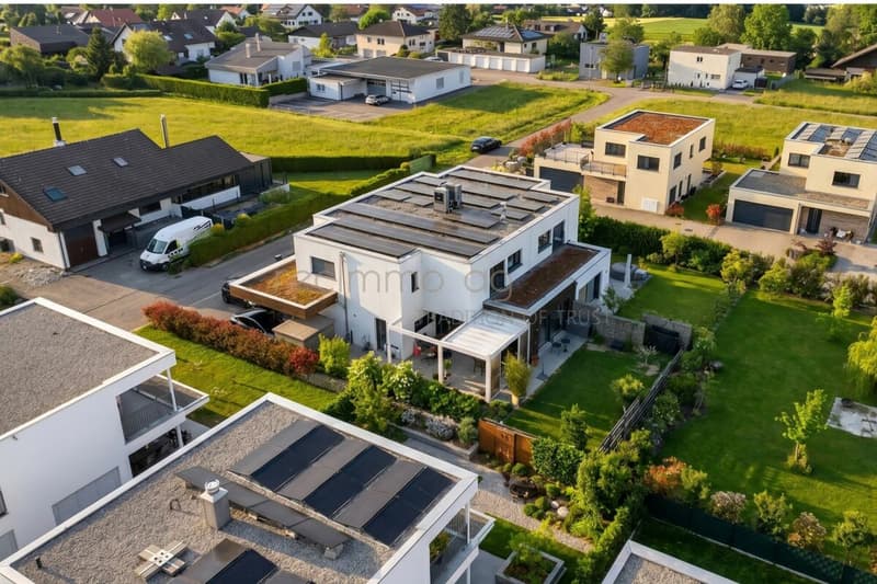 Modern 5.5-room single-family house with Minergie-P standard in a quiet location in Koblenz (1)