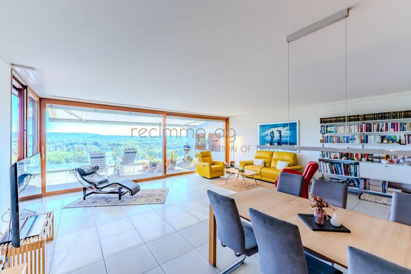 Exclusive 4.5-Room Terrace Apartment with Panoramic Views in Biberstein (1)