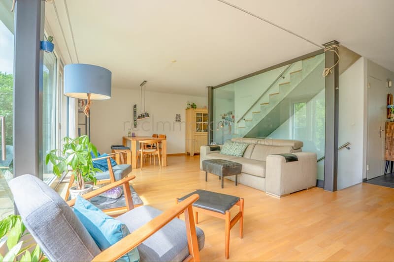 Family-friendly 6.5-room row house with garden and direct access to the underground garage in Obfelden (7)