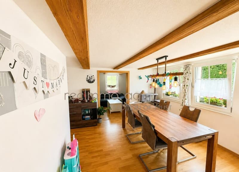 Charmant appartement de 6,5 pièces avec jardin et espace extérieur spacieux à Aarburg (2)
