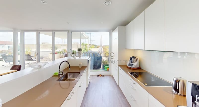 Grosszügige 4.5-Zimmer-Wohnung mit aussergewöhnlicher 145 m² Terrasse in Koblenz (1)