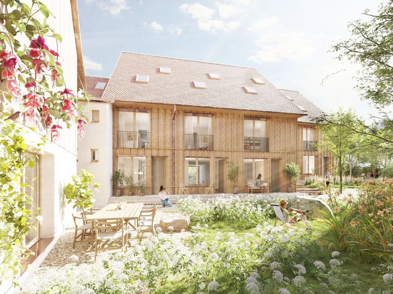 Aussenansicht vom Garten