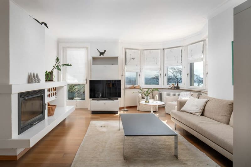 WG-Zimmer in exklusiver 7-Zimmer Maisonette-Residenz in Jugenstilvilla mit See-/Bergsicht (6)
