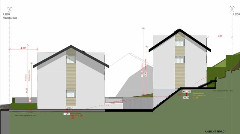 Bauland inkl. Vorprojekt, Weite (2)