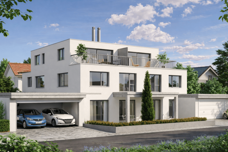 Double semi-detached house SOUTH (new building) (1)