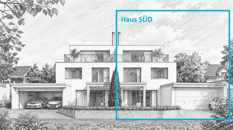 Double semi-detached house SOUTH (new building) (6)
