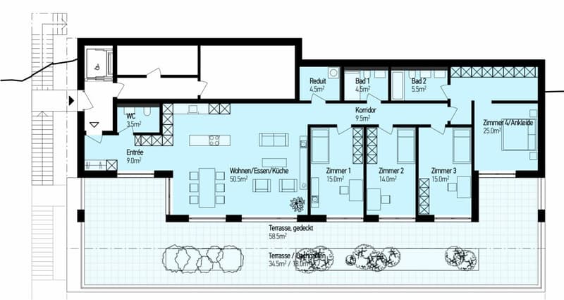 Newly built terrace apartments - Döttingen (5B) (8)