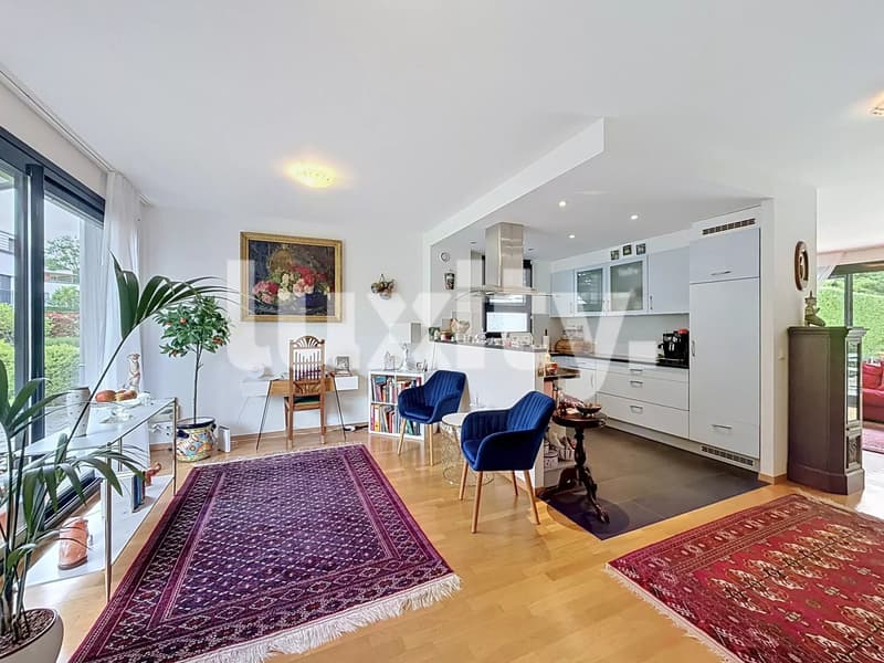Triplex con terrazza e giardino privato alle porte di Ginevra (2)