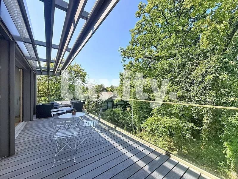 Neue Wohnung mit freier Sicht auf den See in Hermance (1)