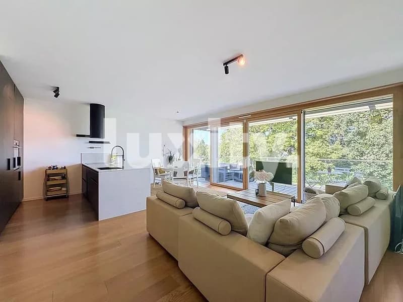 Neue Wohnung mit freier Sicht auf den See in Hermance (2)