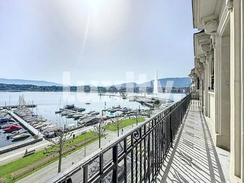 Ampio appartamento in stile Haussmanniano con vista sul getto d'acqua (1)