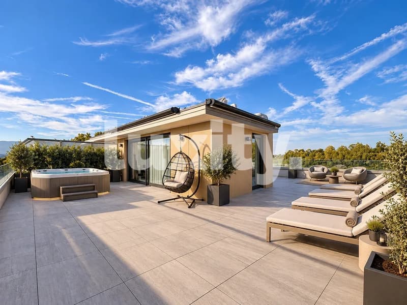Magnifique attique en duplex avec rooftop et vue lac (1)