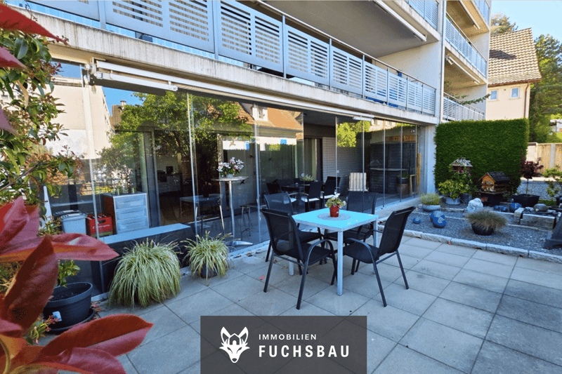 Sitzplatz für gemütliche Sommerabende