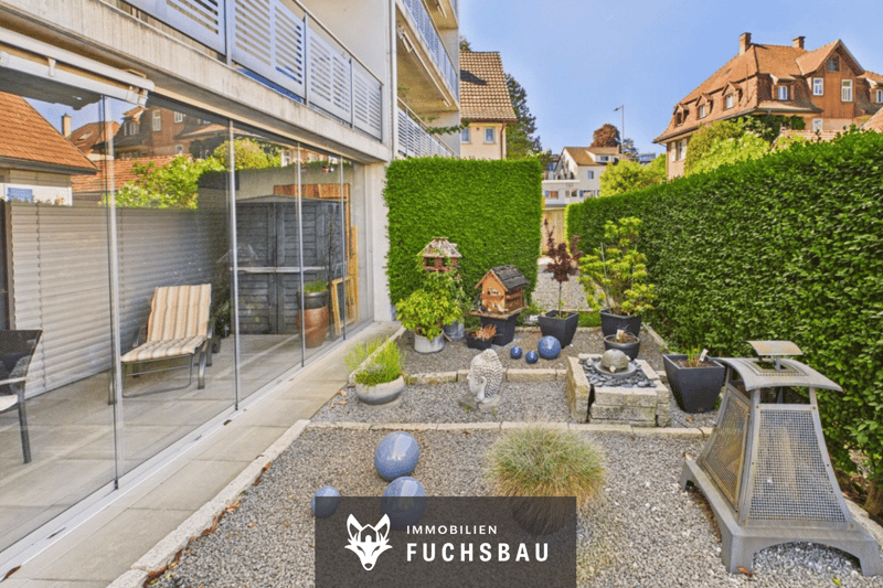 pflegeleichter Garten zur eigenen Gestaltung