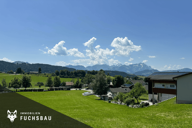 Blick aus Gais in die traumhafte Landschaft