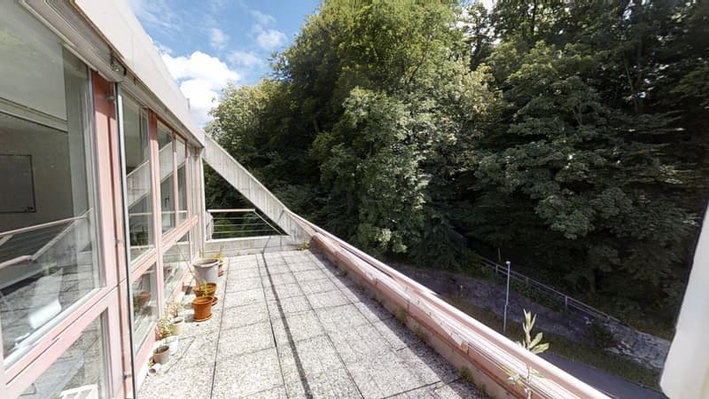 Spacious 12-room offices with balcony and panoramic view in Vevey with 4 parking spaces (5)