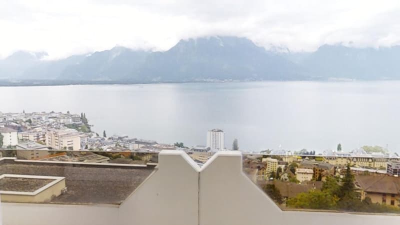 Charmant appartement de 3 pièces avec vue imprenable sur le lac à Montreux (1)
