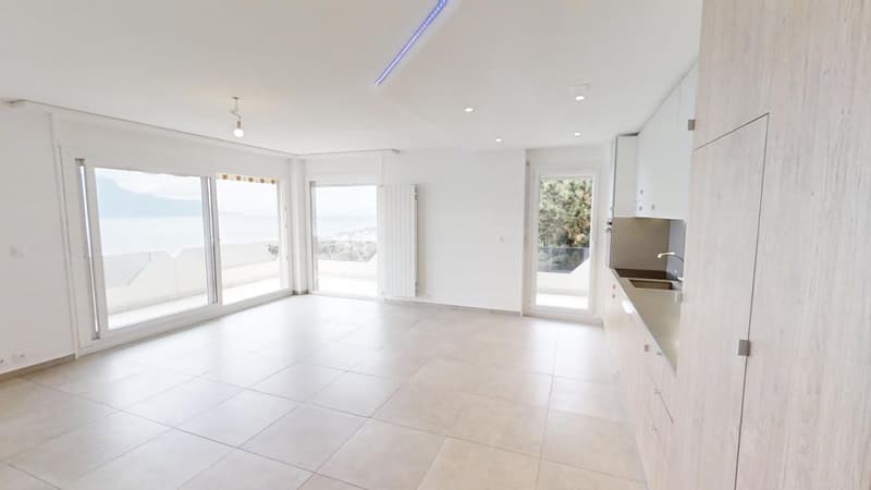 Charmant appartement de 3 pièces avec vue imprenable sur le lac à Montreux (2)