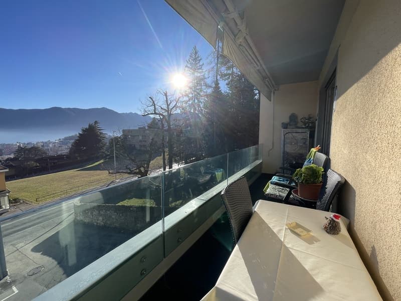 Appartement 2.5 pièces spacieux avec vue sur le lac et parking extérieur (10)
