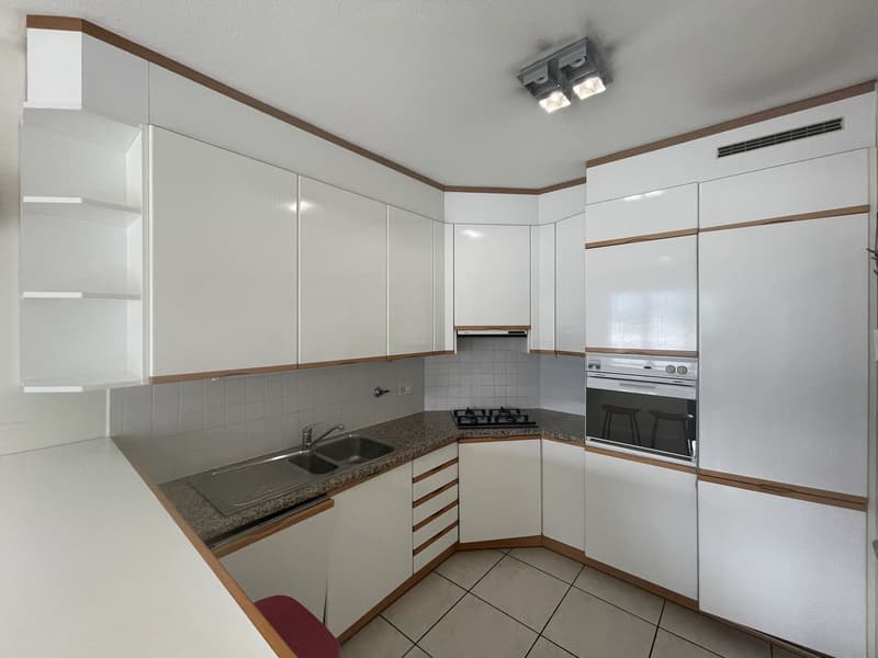 APPARTEMENT 4.5 AVEC VUE SPLENDIDE SUR LA VILLE ET PARTIELLE SUR LE LAC (7)
