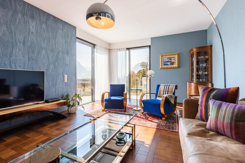 INTROUVABLE ET PRÉCIEUX DUPLEX AU COEUR DE LUGANO (1)