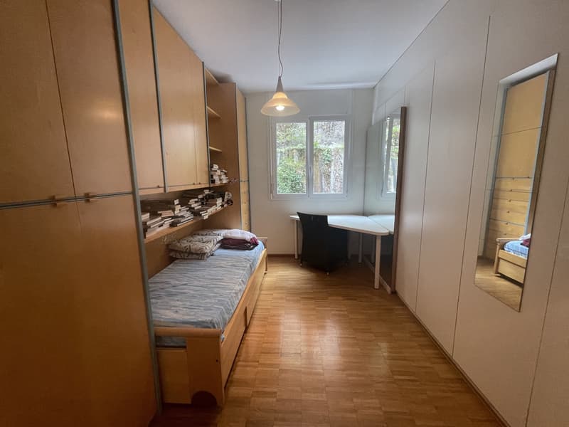APPARTAMENTO 4.5 CON SPLENDIDA VISTA CITTA' E PARZIALE LAGO (10)
