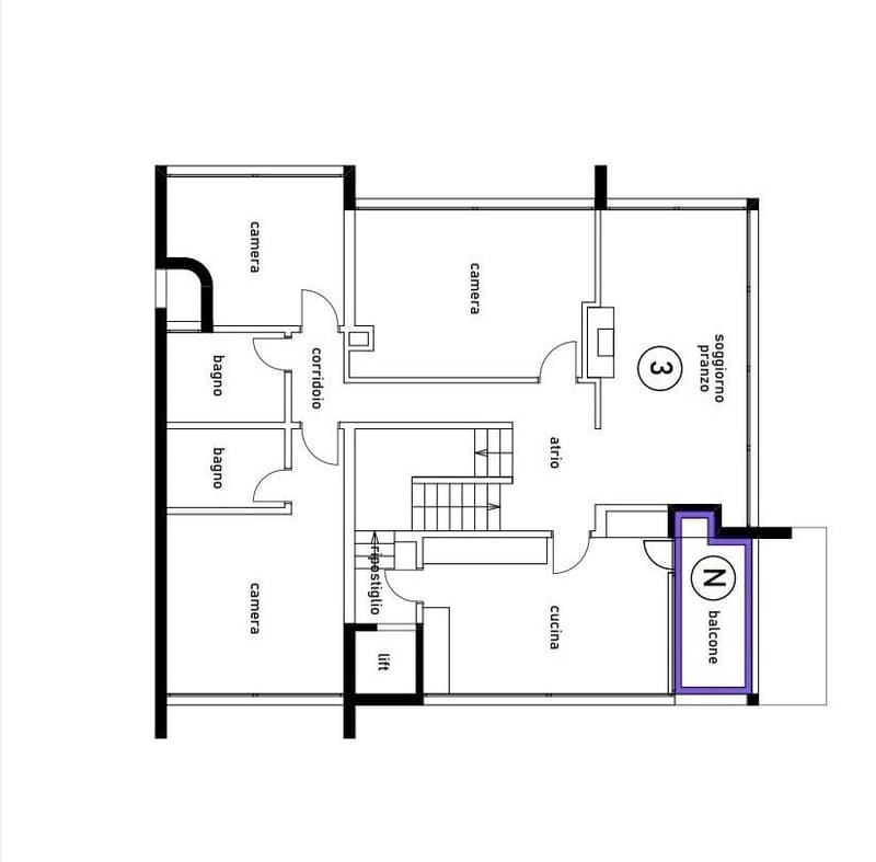 IMPERDIBILE ATTICO 4.5 CON PISCINA E VISTA PANORAMICA (13)
