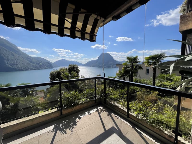 SPETTACOLARE DUPLEX 5.5 CON  MAGNIFICA VISTA LAGO (13)