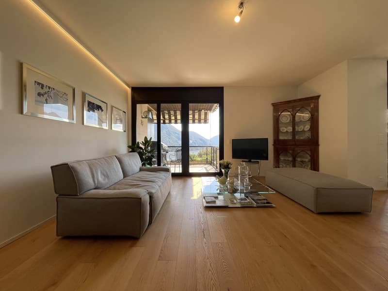 SPETTACOLARE DUPLEX 5.5 CON  MAGNIFICA VISTA LAGO (2)