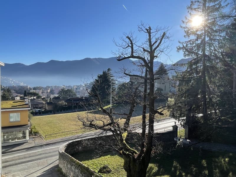AMPIO APPARTAMENTO 2.5 CON VISTA LAGO E POSTEGGIO ESTERNO (13)