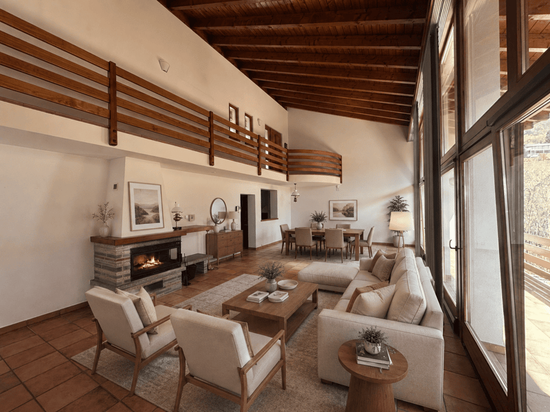 SPETTACOLARE ED AMPIA CASA GEMELLA A CADRO (1)