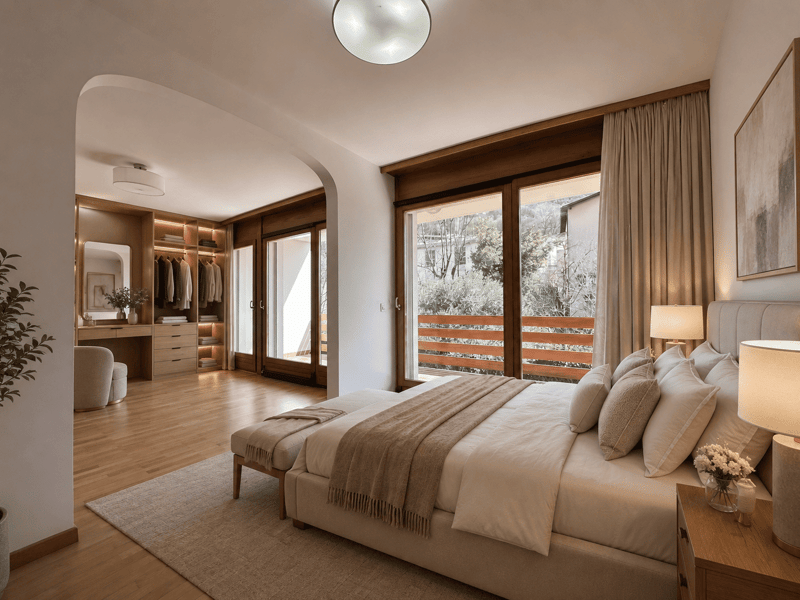 SPETTACOLARE ED AMPIA CASA GEMELLA A CADRO (5)