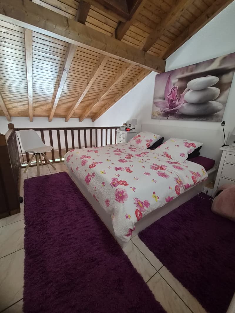 Charmant duplex de 2 pièces avec balcon à Saillon (10)