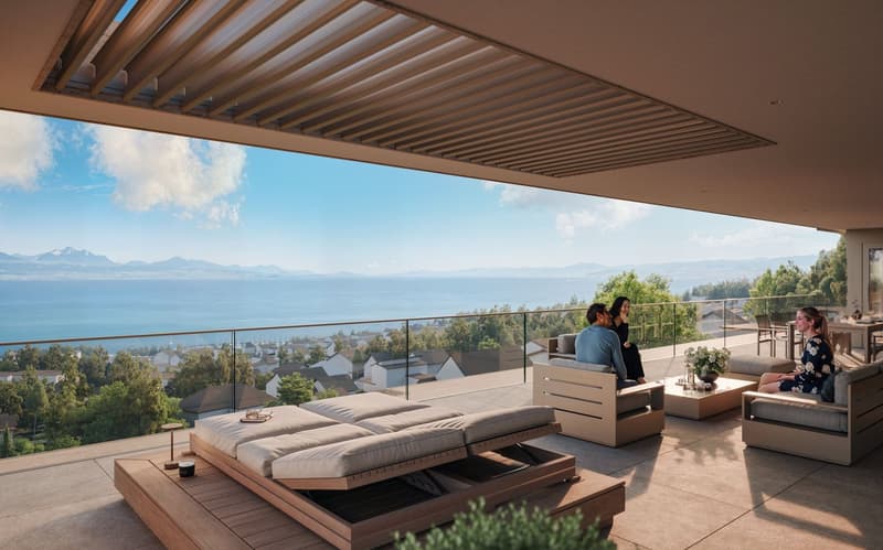 LUTRY – Adresse d’exception : 5 pièces avec vue plongeante sur le Léman (7)