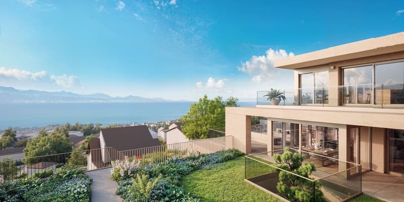 Charmant appartement de 3,5 pièces avec vue panoramique à Lutry (1)