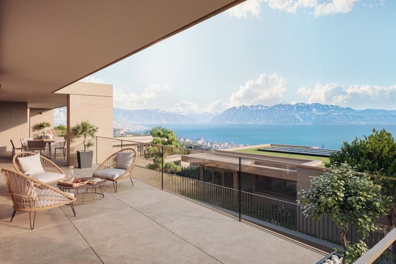 Charmant appartement de 3,5 pièces avec vue panoramique à Lutry (11)