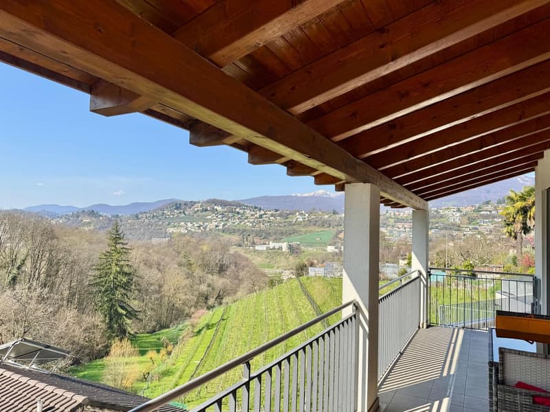Lugano - Davesco - Casa unifamiliare con vista aperta (2)
