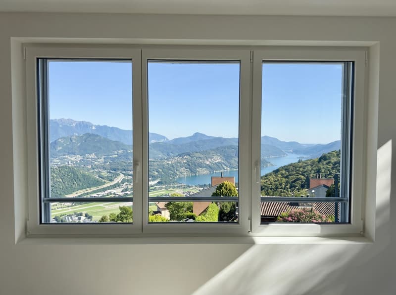 Cademario – Esclusiva villa con piscina e spettacolare vista lago (9)