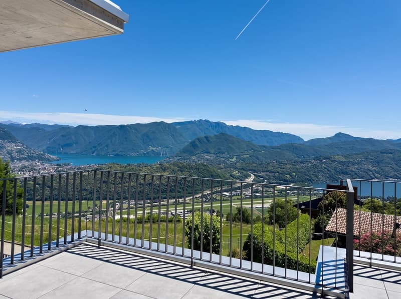 Cademario – Esclusiva villa con piscina e spettacolare vista lago (13)
