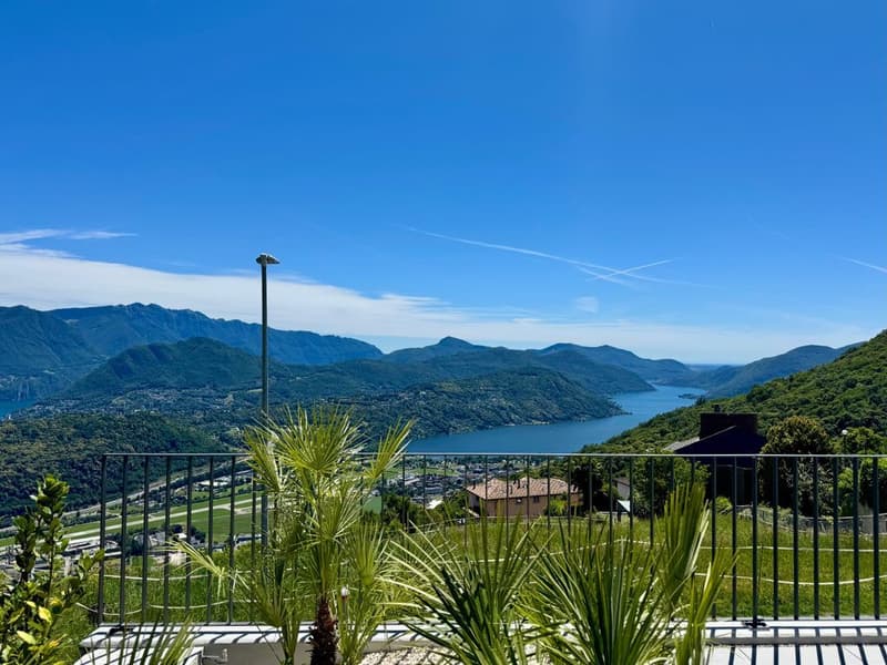Cademario – Esclusiva villa con piscina e spettacolare vista lago (14)