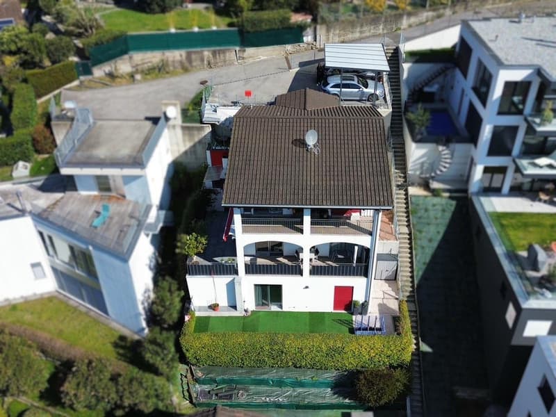 Lugano - Davesco - Casa unifamiliare con vista aperta (2)