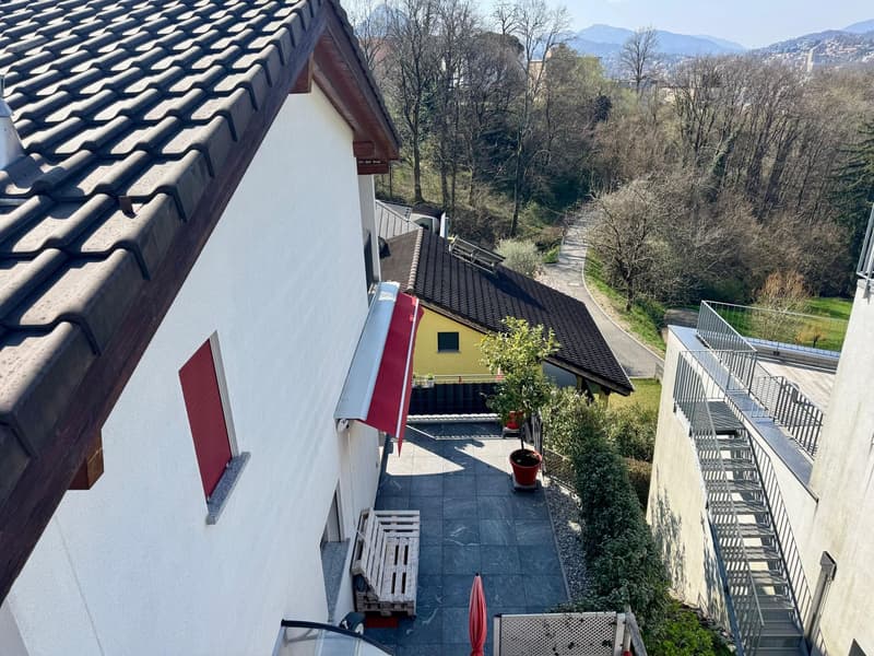 Lugano - Davesco - Casa unifamiliare con vista aperta (11)