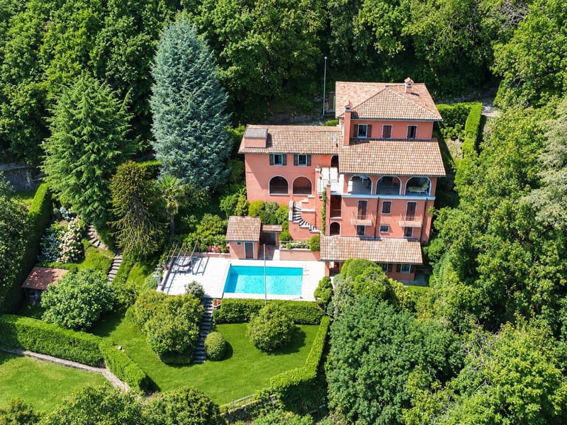 Cademario – Villa mit Pool und Seeblick als Zweitwohnsitz (1)
