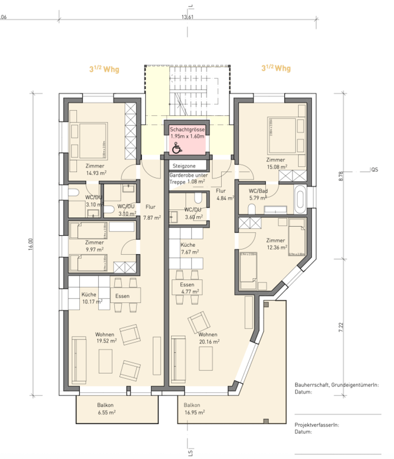 Progetto di nuova costruzione con vista sul Matterhorn - Residenza principale - 6 unità (6)