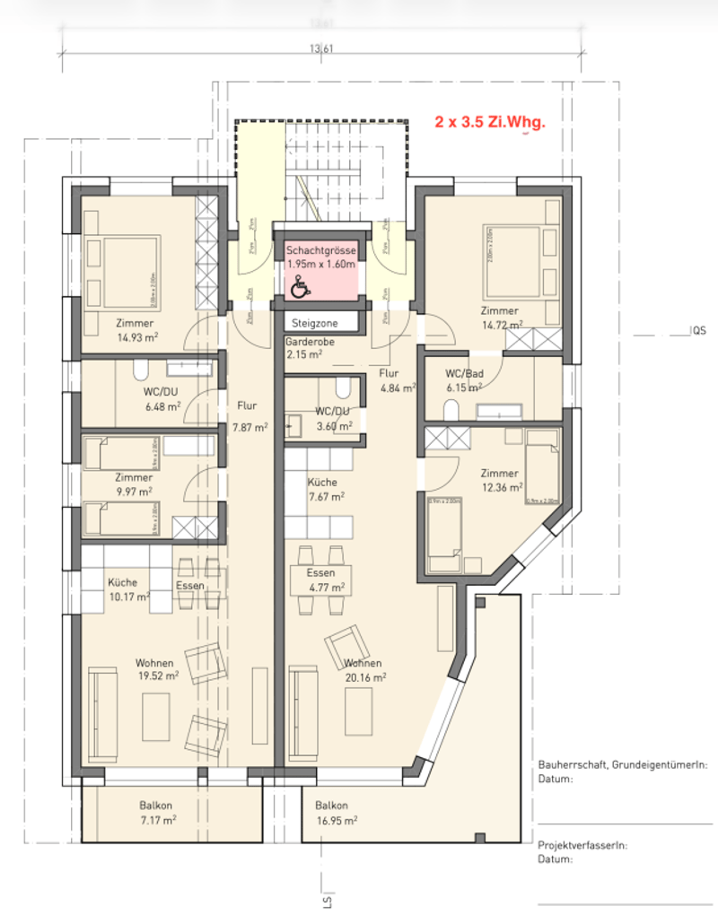 Progetto di nuova costruzione con vista sul Matterhorn - Residenza principale - 6 unità (7)