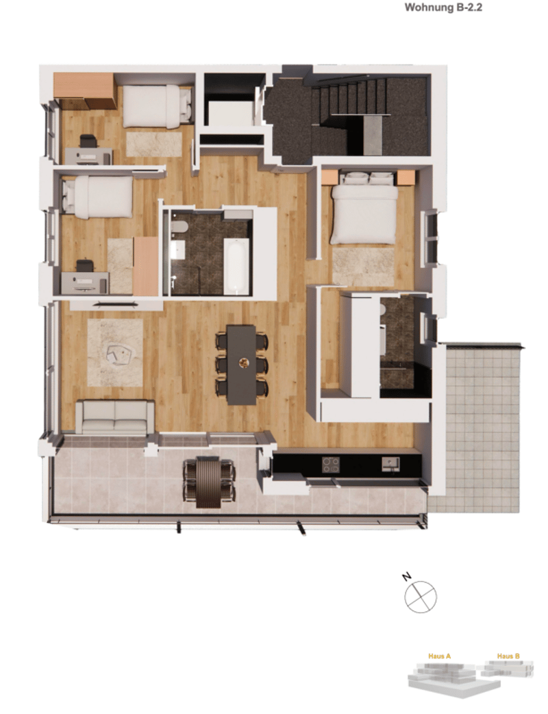 Progetto di costruzione unico con vista alpina a Brig - 9 unità residenziali esclusive! - 3 unità già vendute! (14)
