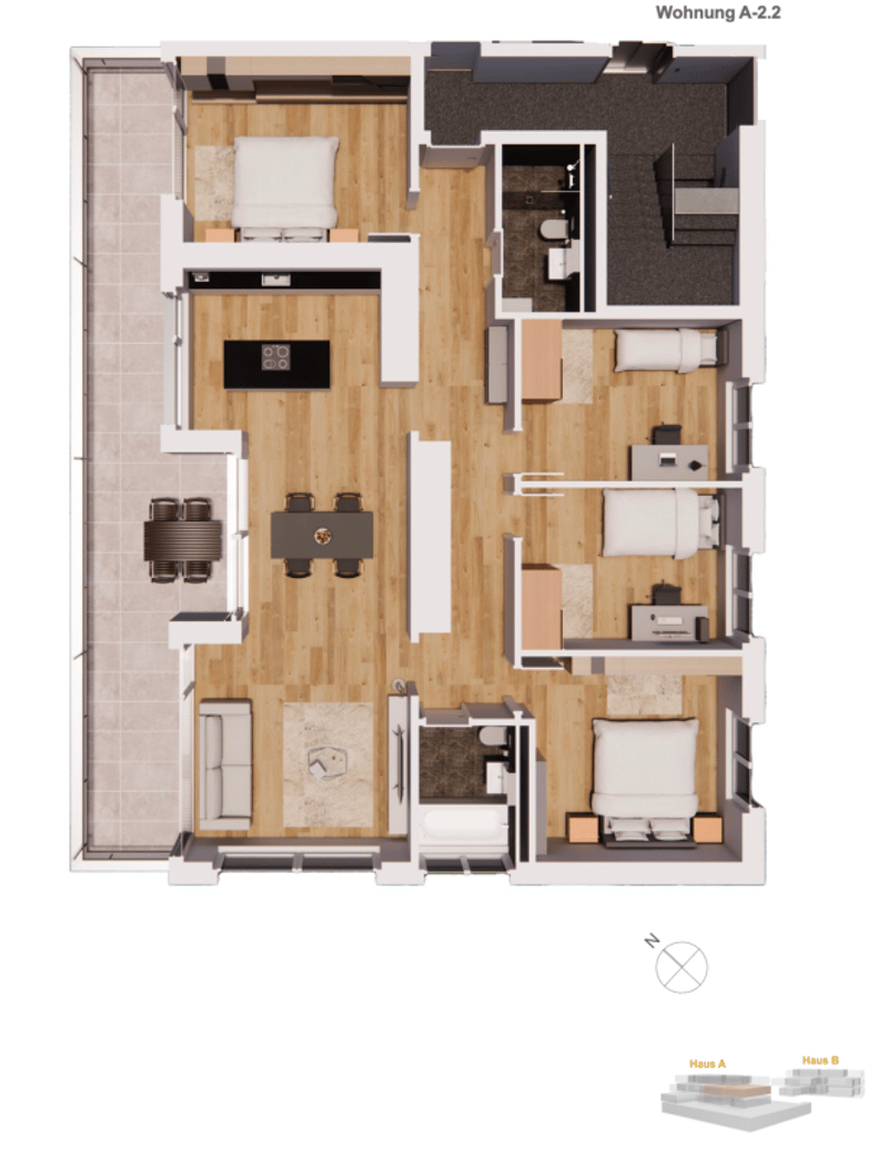 Progetto di costruzione unico con vista alpina a Brig - 9 unità residenziali esclusive! - 3 unità già vendute! (9)