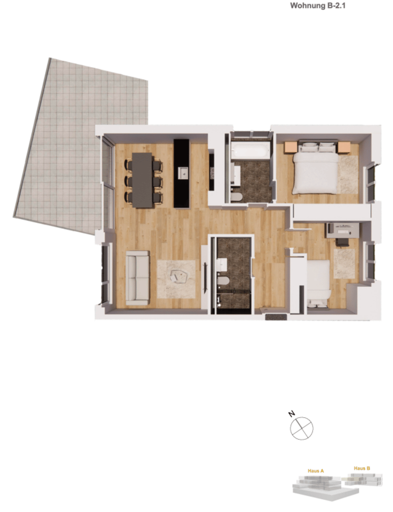 Progetto di costruzione unico con vista alpina a Brig - 9 unità residenziali esclusive! - 3 unità già vendute! (13)